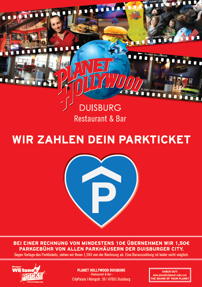 Wir zahlen Dein Parkticket